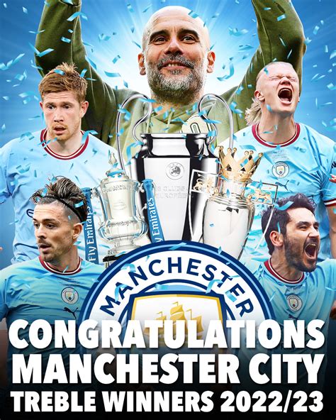 Man City Treble Odds: Blues shorter to win all three than Utd  .